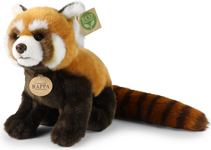 Plišasta rdeča panda Rappa eco-friendly 28 cm