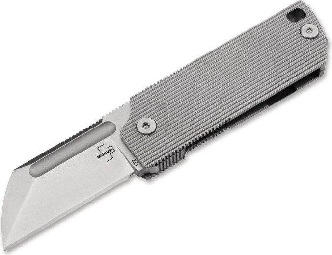 Böker Plus BabyX zložljivi žepni nož 4 cm, nerjavno jeklo, žepna sponka