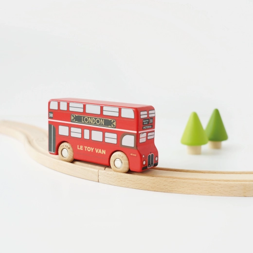 Le Toy Van leseni dvonadstropni londonski avtobus (zbirateljska izdaja)