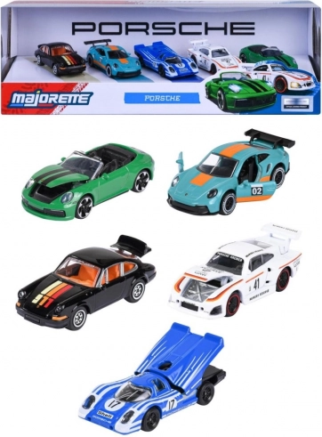 Komplet vozil MAJORETTE PORSCHE 5 kos
