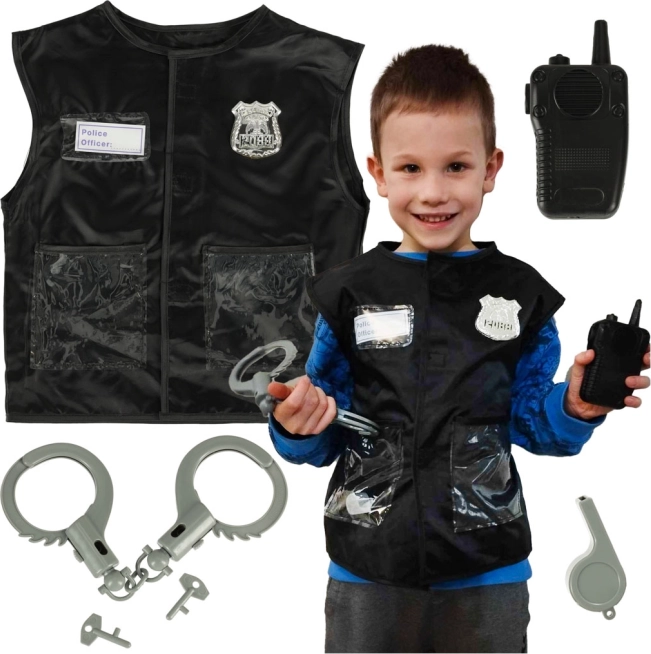 Kostum Otroškega Policista za Karneval