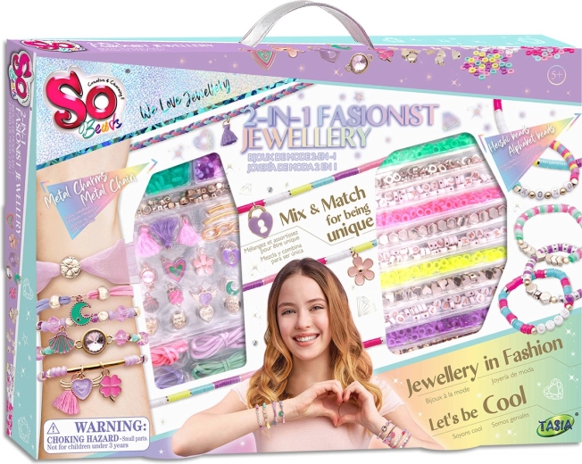 TASIA nakita 2v1 komplet za izdelavo verižic in obeskov