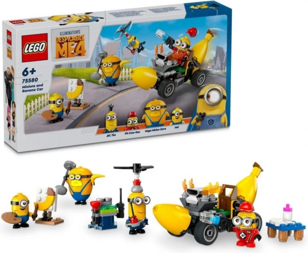 Minioni Bananski avto - LEGO
