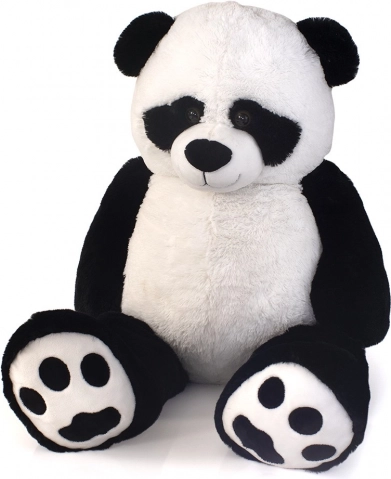 Plišasta panda 100 cm – velik cartljiv medvedek