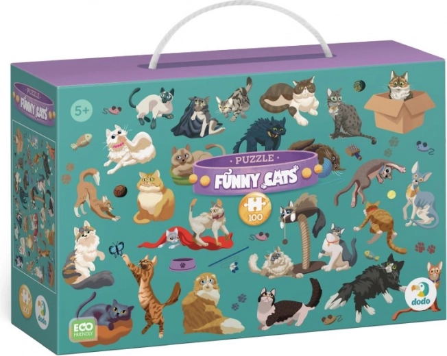 DODO Puzzle Zabavne Muce 100 Kosov