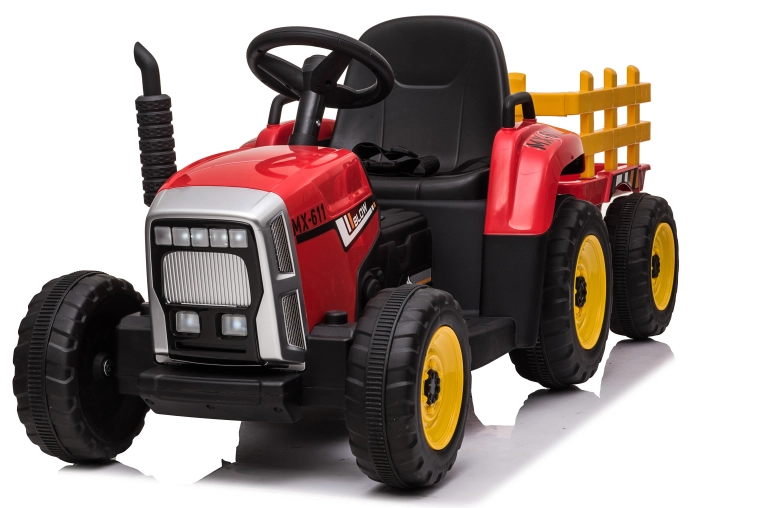Otroški električni traktor z prikolico MX-611