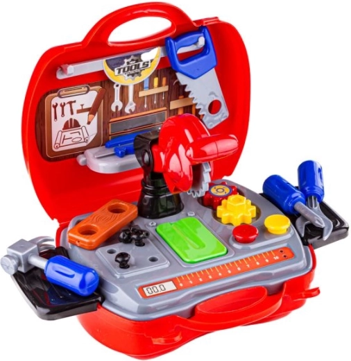 2-in-1 suitcase: portable workshop and storage space