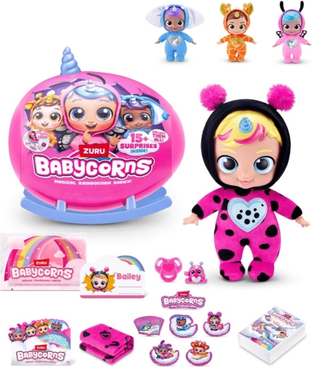 ZURU Rainbocorns Babycorns Series 1 baby with accessories (15+ surprises) - 1 piece