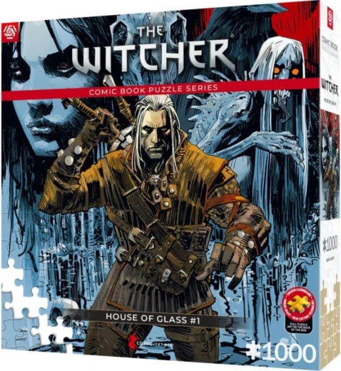 Sestavljanka The Witcher: House of Glass 1000 koščkov