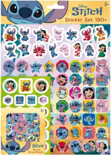 Set nalepk 190+ Lilo & Stitch