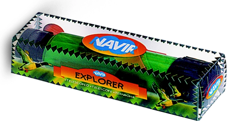 Otroški teleskop NAVIR – lahek sprehajalni daljnogled, mešanica barv