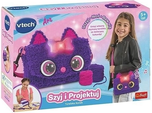 VTech ustvarjalni komplet za izdelavo mačje torbice