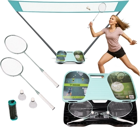 Badminton set v kovčku Trizand