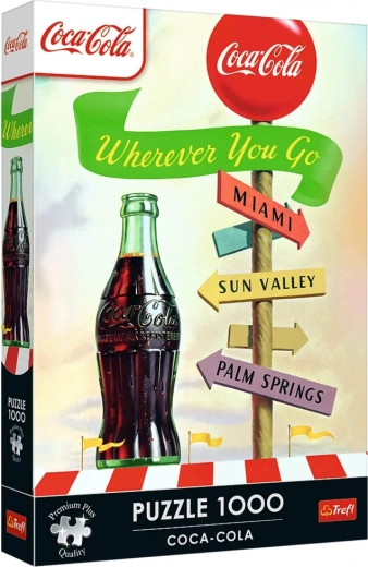 Sestavljanka 1000 Premium Plus – COCA-COLA Kam ciljaš