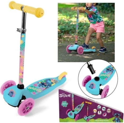 Otroški trikolesni skiro Disney Stitch