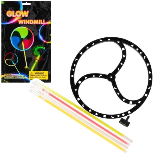 Fluorescent Light-Up Pinwheel