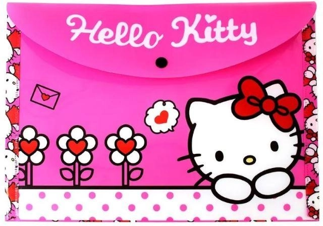 Hello Kitty notebook folder