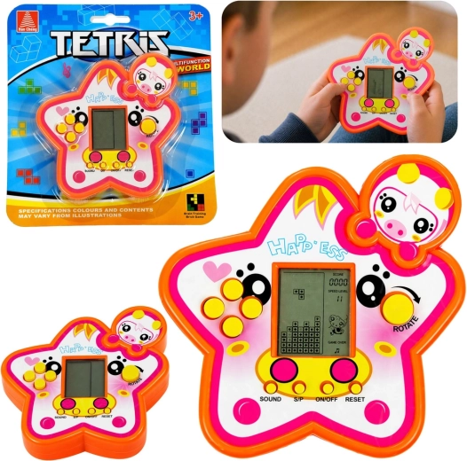 Elektronska igra Tetris v obliki zvezde - 1 kos
