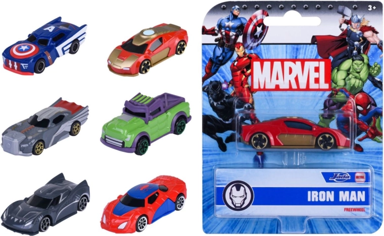 Jada Marvel Die-Cast Car in 1:64 Scale - 1 Piece