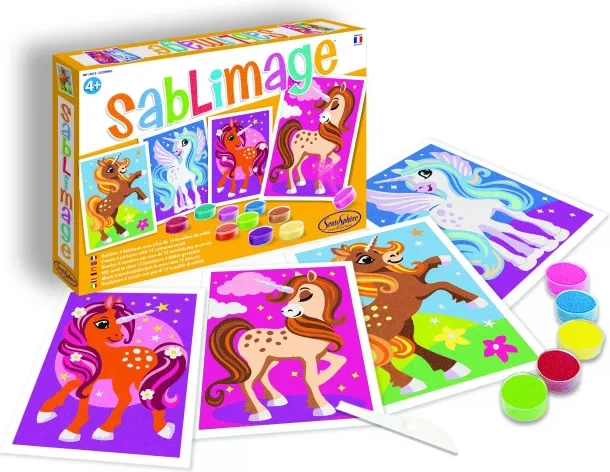 Sentosphere Sablimage mini peščene slike samorogi