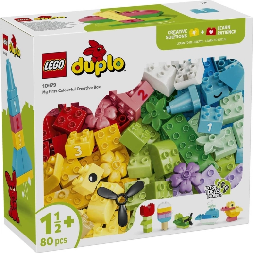 LEGO DUPLO Classic Ustvarjalna škatla, polna barv