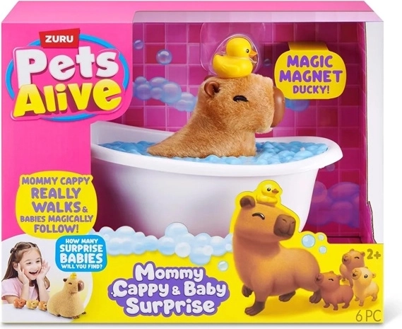 ZURU Pets Alive presenečenje mama in dojenček