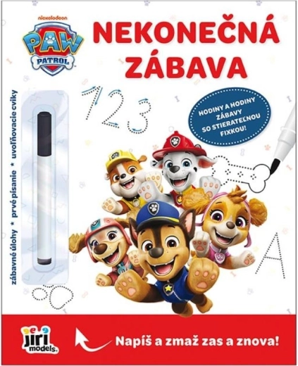 Tačke na patrulji – izbrisljiv ustvarjalni zvezek s flomastrom