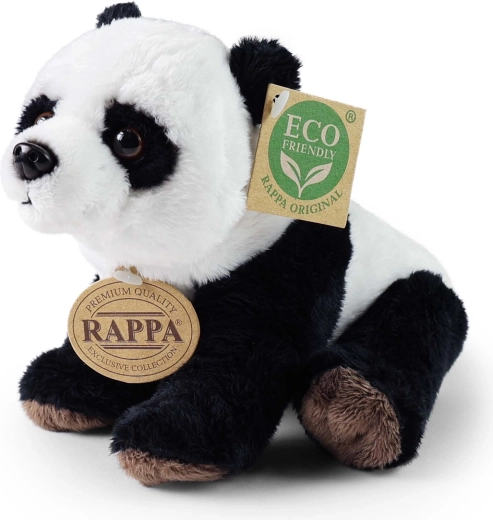 Plišasta sedeča panda Eco-Friendly 18 cm
