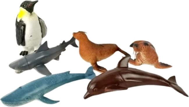 Sea Animals – Children’s Figurine Set in a Bag