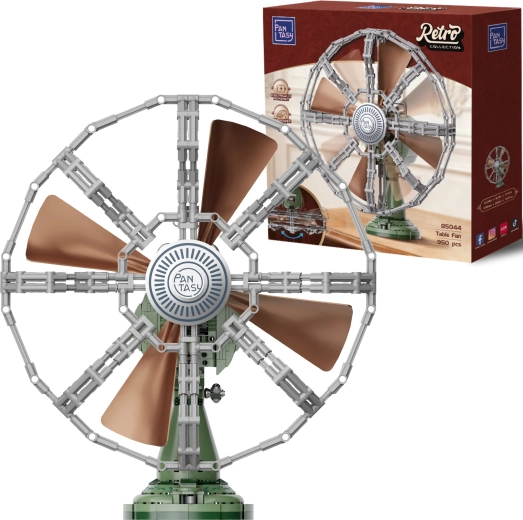 Pantasy Retro Collection retro namizni ventilator – konstrukcijski komplet s premičnimi lopaticami