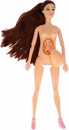 Realističen nosečniški trebušček s presenečenjem