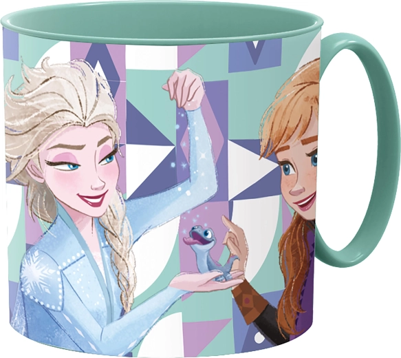 Otroški plastični lonček Frozen 260 ml moder