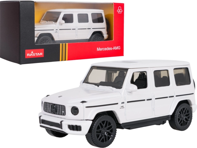 Kovinski model Mercedes-AMG G63 RASTAR v merilu 1 : 43, bel