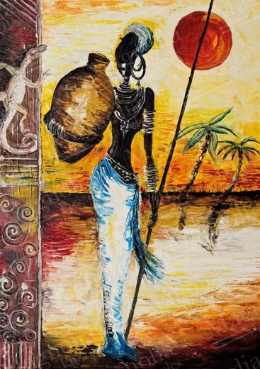 Sestavljanka Afričanka 1000 koščkov MAGNOLIA