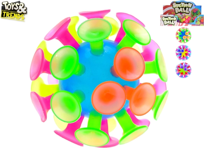 Žogica s priseski 10 cm za otroke