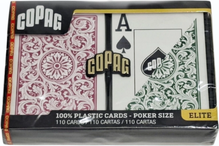 Copag Elitte Jumbo igralne karte za poker – 2 kompleta