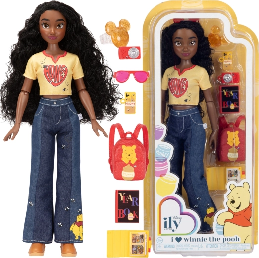 Disney ILY 4Ever modna punčka, navdihnjena z WINNIE THE POOH, z dodatki 30 cm