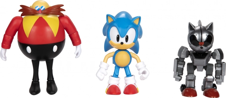 Sonic – večpaket figuric 3 kosi 10 cm