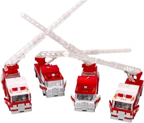 Gasilski avto z zvokom in svetlobo za otroke