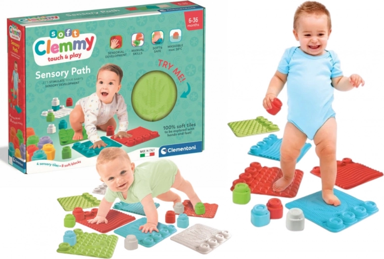 Clementoni Soft Clemmy senzorične podloge s kockami
