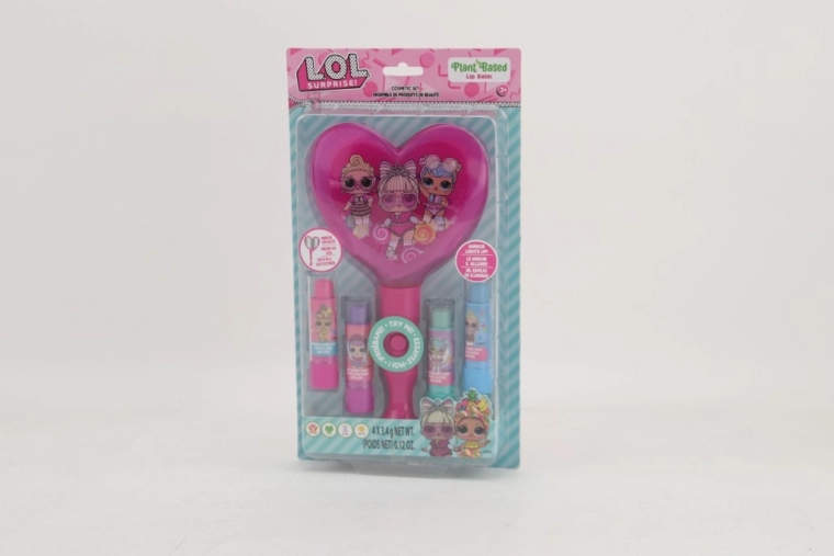 kozmetični set s svetlečim ogledalcem LOL