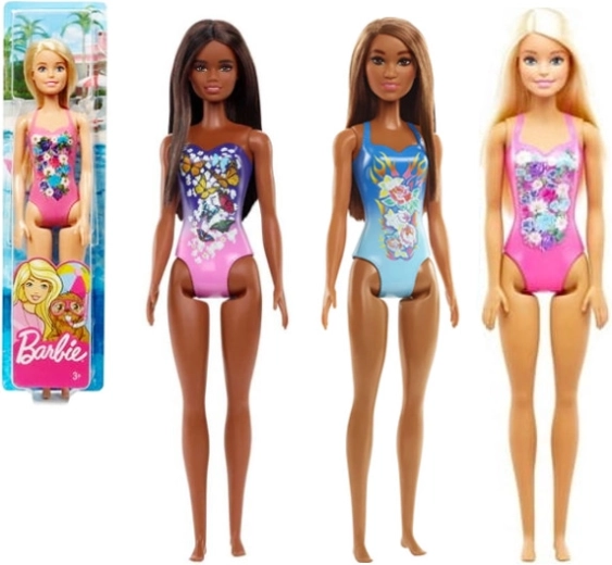 Barbie plažna punčka v kopalkah