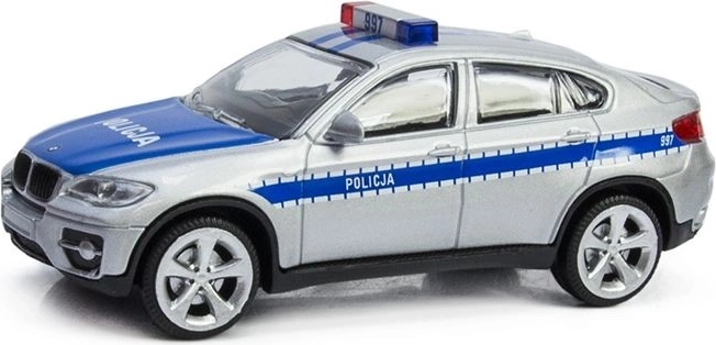 Rastar BMW X6 policijski avto 1:43 - 1 kos