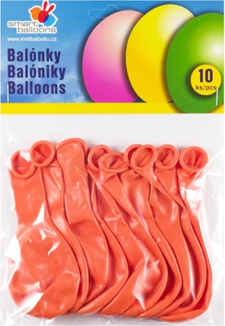Oranžni napihljivi baloni
