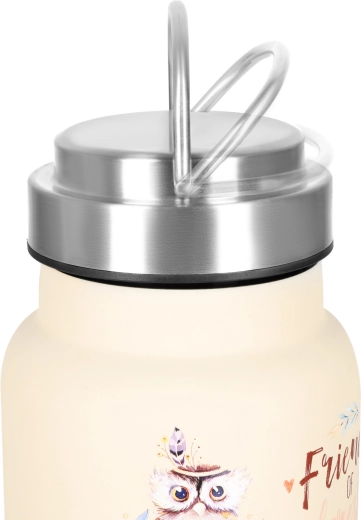 Tesnilni navojni zapiralni pokrov z kovinskim pokrovčkom