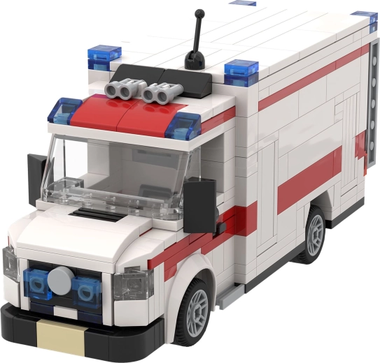 Brixies Plus reševalno vozilo z nosili, 430 kosov