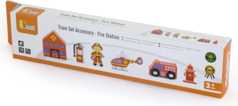 Viga Leseni komplet Gasilska postaja
