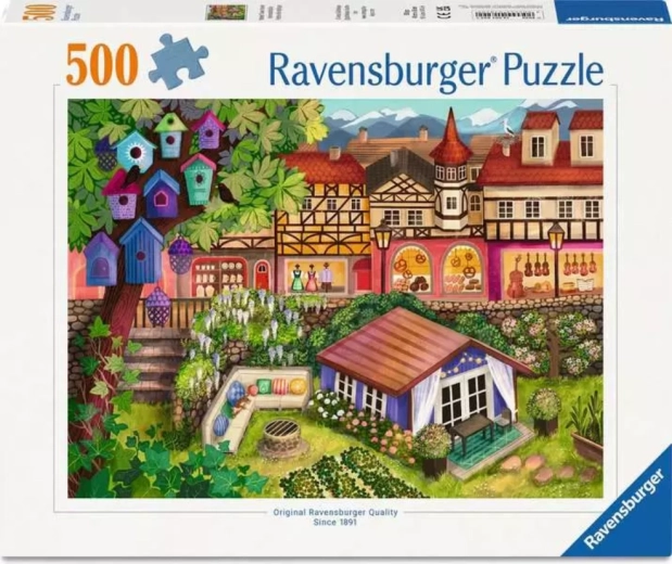 Ravensburger sestavljanka Tržni mestni trg 500 koščkov