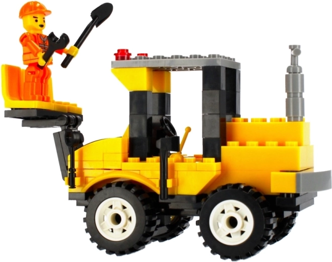 Construction worker figure included