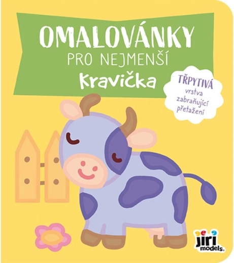 Pobarvanka za najmlajše – kravica